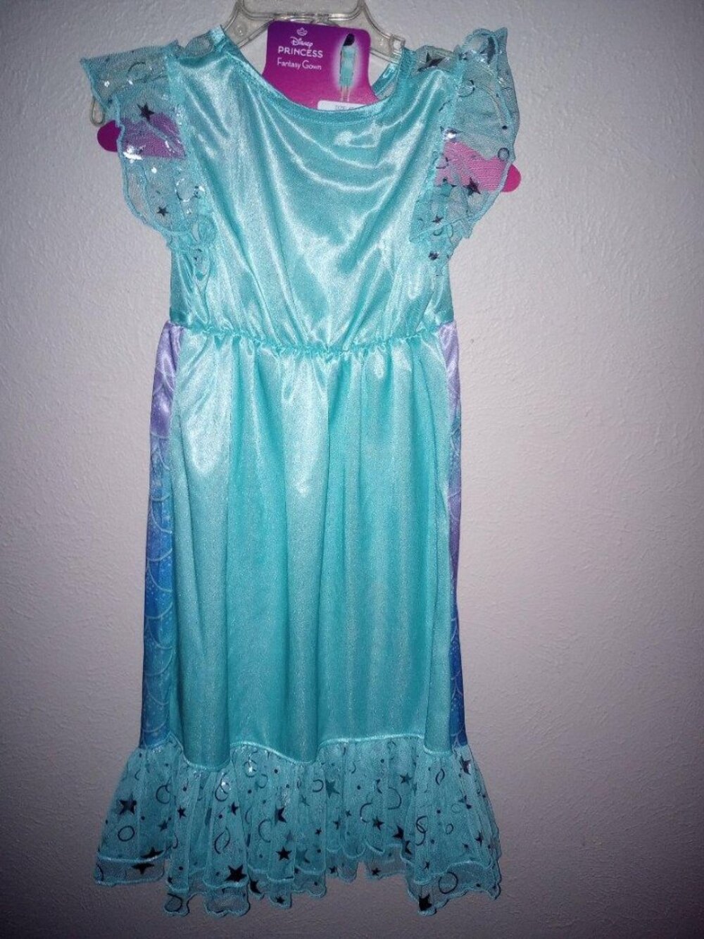 Disney Princess Girls Toddler Size 4T Ariel Fantasy Gown NWT - Picture 5 of 5